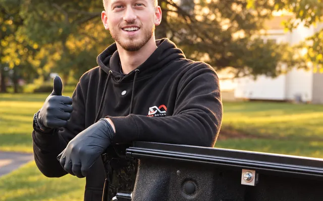 Andrew, owner of DNA Detailing, with his mobile rig